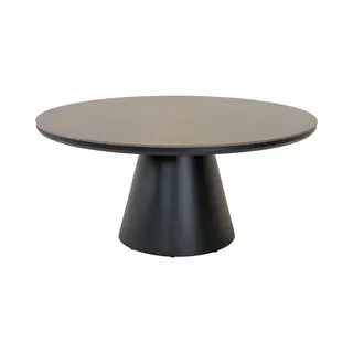 Les Daxx Eettafel Ø120 Cm - Matt Antraciet