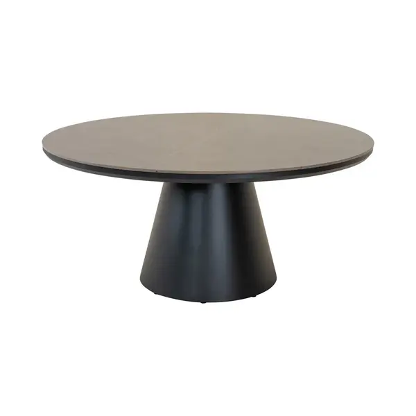 Les Daxx Eettafel Ø120 Cm - Matt Antraciet thumbnail