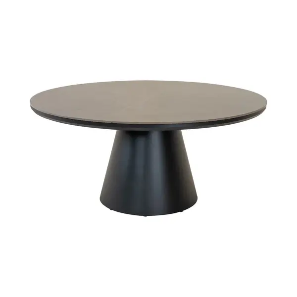 Les Daxx Eettafel Ø160 Cm - Matt Antraciet thumbnail