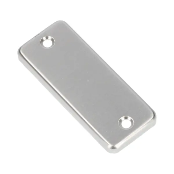 Ami Afdekrozet - Rechthoek - 83x34x7mm - Blind - Aluminium F-1 thumbnail