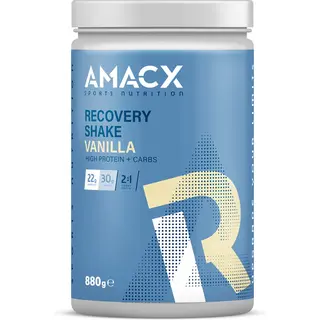 Amacx Recovery Shake – Whey Protein Pulver – 880g – Recovery Drink Eiweißpulver Für Optimale Muskelregeneration – High Protein Shake Mit