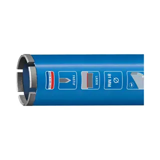 Carat, Boorbitje, EC07140050 Laser Classic Diamant Bohrer 71x400xM30 (71 Mm)