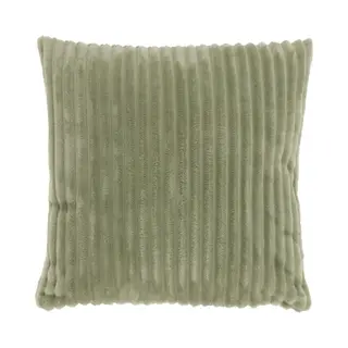 Unique Living Dez - Sierkussen - 45x45 Cm - Effen - Ribmotief