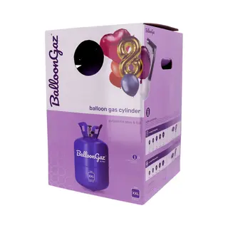 Helium Gasflasche Für 85 Luftballons - Helium Balloon Gas Für Bis Zu 85 Folienballon – BalloonGaz Xxl Folat 25205 Ballongas Für Geburtstag,