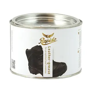Rapide Ledervet Zwart Voor Lederen Schoenen 500 Ml