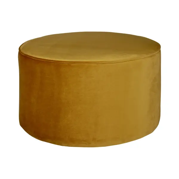 Pouf Sara 60 Cm Ockergelb thumbnail