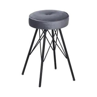 Woood Bella Kruk - Velvet - Asfalt - 53x33x33