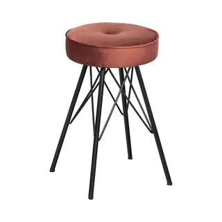 Woood Bella Kruk - Velvet - Brick Red - 53x33x33