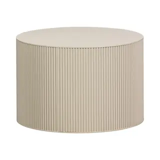 Beistelltisch Sanne 60x60 Cm Rund Beige