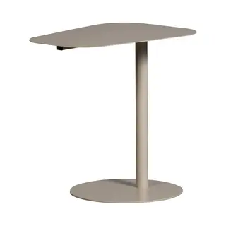 Woood Lia Bijzettafel - Metaal - Dust/Beige - 50x50x38 Cm