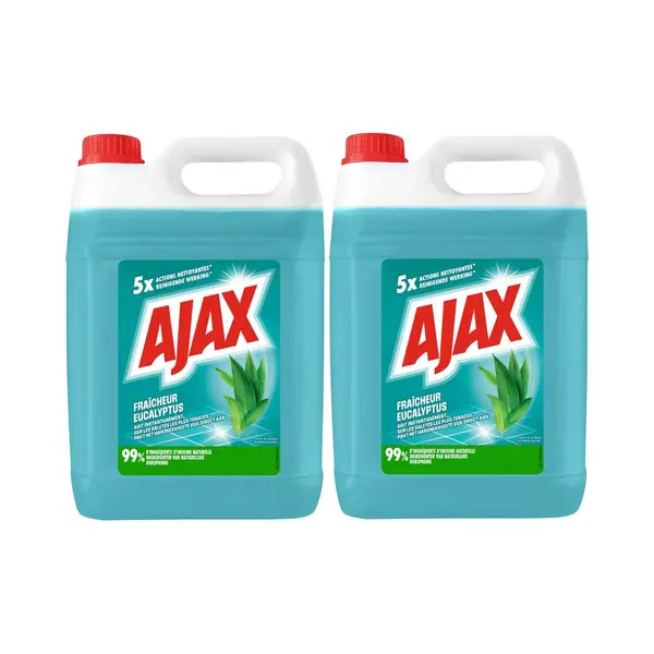 Ajax Allesreiniger - Eucalyptus Geur - 2 Flessen X 5L thumbnail