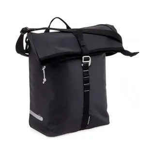 New Looxs ® Cantos Single - Enkele Fietstas - Afneembare Fietstas Enkel - Geschikt Voor Electrische Fietsen – 16, 5 Liter - Schoudertas - Zwart
