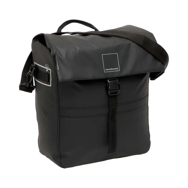 New Looxs ® Leeds Single - Enkele Fietstas - Afneembare Fietstas Enkel – Gerecycled Materiaal - Geschikt Voor Elektrische Fietsen – 19 Liter - thumbnail