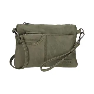 Enrico Benetti Kleine Crossbodytas / Schoudertas Dames - Noumea - Olijf