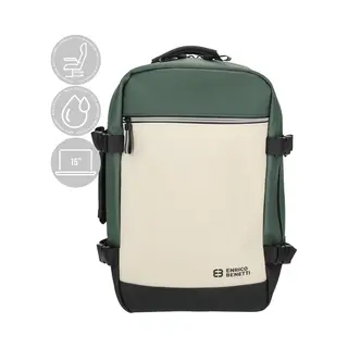 Enrico Benetti Underseater Rugzak - Waterproof Cabin Rugzak - Onder De Stoel Bagage – Ryanair Reistas – 15 Inch Laptop Handbagage – Cabin Rugzak