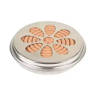 Esschert Design Spiralen in Metalldose Handmatig Insectenafstoter Geschikt voor buitengebruik Bruin, Roestvrijstaal