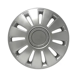 Górecki 2211085 Radkappen 38,1 cm (15") Abs, Metall Silber 4 Stück
