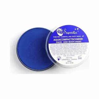 Superstar Waterschmink Cobalt 16 Gram Blauw