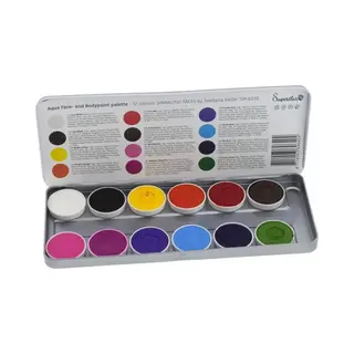 Superstar Schmink Palette Sparkling Faces 60 Ml Metaal 13-delig