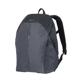 Basil B-Safe Nordlicht Hinterrad Fahrradtasche 18 L Polyester Schwarz, Grau