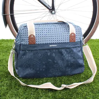 Basil Boheme Achter Fietstas 18 l Polyester Blauw