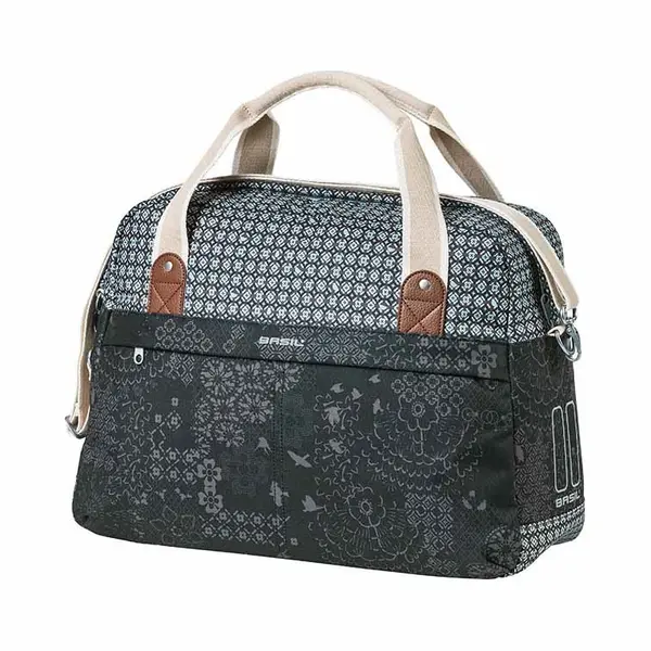 Basil Boheme Front Fahrradtasche 18 L Polyester Schwarz thumbnail
