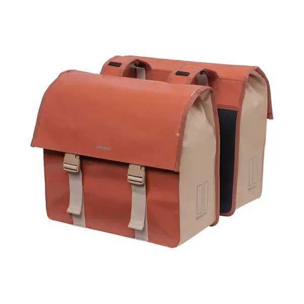 Basil Urban Load Pannier Bags 53 Liters - Red thumbnail