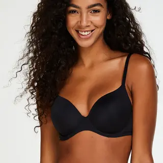 Hunkemöller Voorgevormde Beugel Bh Super Soft Zwart