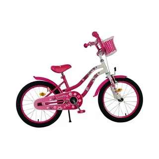 Volare Lovely Kinderfiets - Meisjes - 18 Inch - Roze Wit