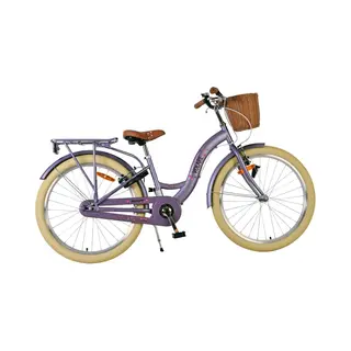 Volare Blossom Kinderfiets - 24 Inch - Twee Handremmen - Paars