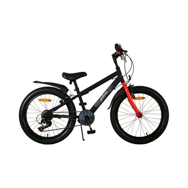 volare Spider-Man - Kinderfiets - Jongens - 20 Inch - Mat Zwart - 2 Handremmen thumbnail