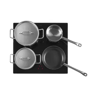 Etna KIV360WIT kookplaat Zwart Aanrecht 60 cm Inductiekookplaat zones 4 zone(s)