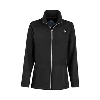 BjØRnson Jenna Fleece Vest 4 Seizoenen Dames - Rits - Maat 38 - Zwart
