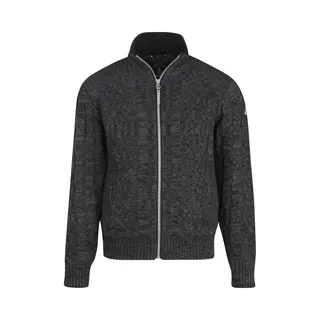 BjØRnson Viggo Teddy Wintervest Heren - Kabel Gebreid - Maat Xl - Antraciet