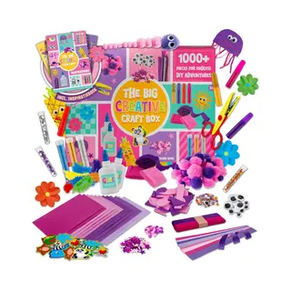 Joya Creative Knutselen Voor Meisjes – 1000+ Onderdelen – Inclusief Instructieboekje Met Voorbeelden – Knutselpakket Voor Meisjes – Creatief Speelgoed