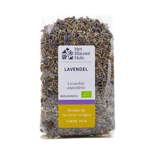 Het Blauwe Huis Biologische Lavendel Thee - Gedroogde Losse Kruidenthee - 25 Gram