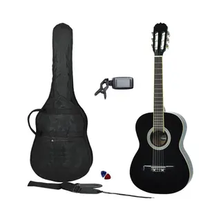 Max Music SoloArt Akoestische gitaar Klassiek 6 snaren Zwart