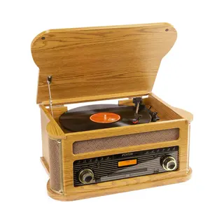 Fenton MemphisLW Direct drive audio turntable Wood Automatic