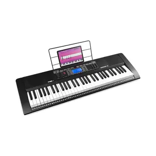 Keyboard Piano Met 61 Toetsen - Max Rhapsody61 Keyboard Voor Beginners - Met Gratis Muzieklessen