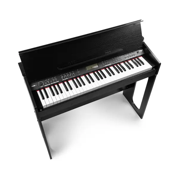 Max RhapsodyDP61 Digital Piano With Stand | 61 Touch-Sensitive Keys | Music Keyboard, 300 Rhythms & Timbres | Built-In Stereo Speakers, Sustain Pedal thumbnail