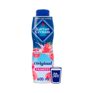 Karvan Cevitam Original Framboos Ranja - 75% Fruit En Vitamine C - 60cl