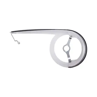 Shimano Hesling Cambio Kettenschützer Transparent, Schwarz Einheitsgröße