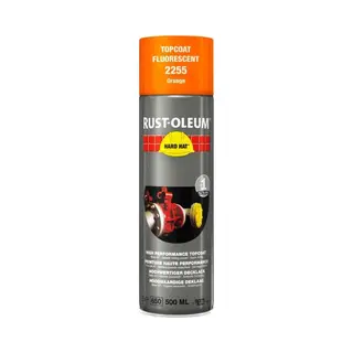 Rust Oleum Hard Hat Fluorescent Spray Paint