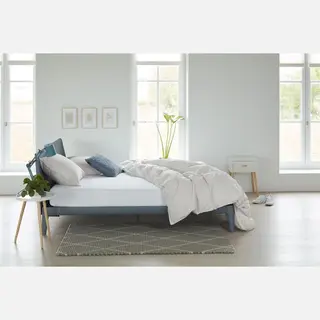 Beddinghouse Jersey - Spannbettlaken Für Topper - 120x200/220 - Weiß