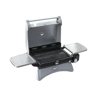 Boretti Piccolino Grill Gas Zwart, Roestvrijstaal 3400 W