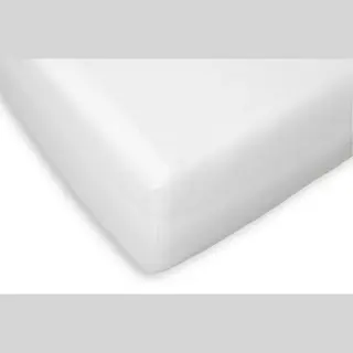 Briljant Home Molton Hoeslaken (voor Topdekmatrassen Zonder Split) - 140x220 - Matrasbeschermer - Wit