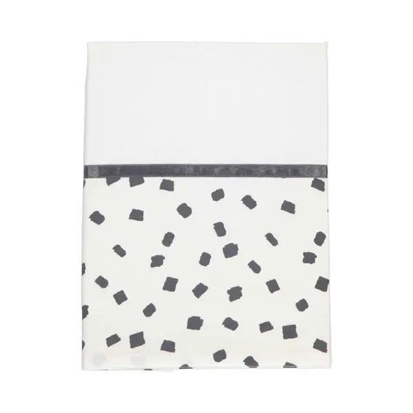 Laken Babybedje Briljant Baby Flocks Dark Grey thumbnail