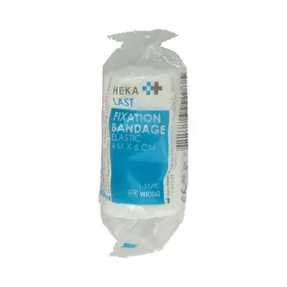 Hekalast Elastisch Windsel 4m X 6cm 1 Stuks