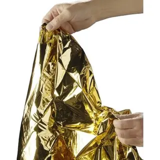 Reddingsdeken Goud/Zlv 160X210