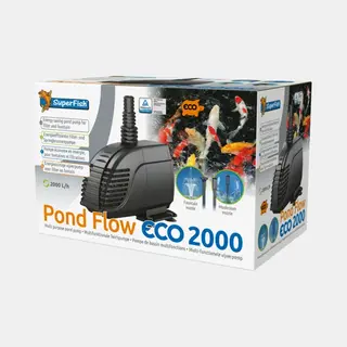 Superfish Pond Flow Eco 2000 Fountain Pump 676020/2542 Pf 2000